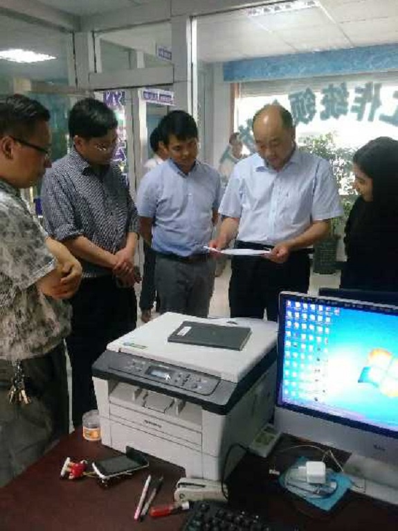 滁州市委副秘书长谭启源来我市开展“无访乡镇” 专题调研活动2.jpg