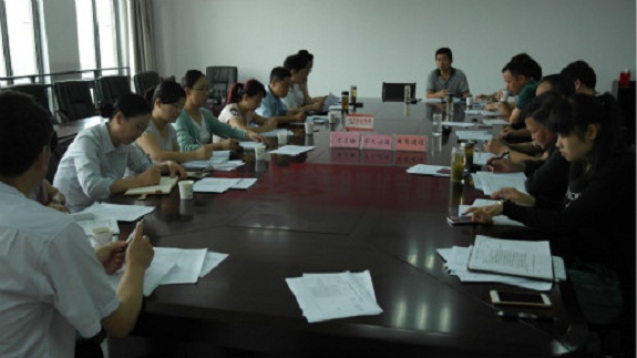 明光市人社局召开7月例会 提振状态创新绩.jpg