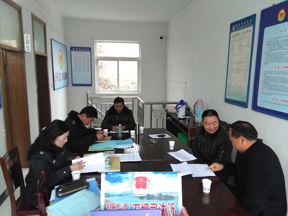 明光市司法局联合检察院开展社区矫正执法检查.jpg