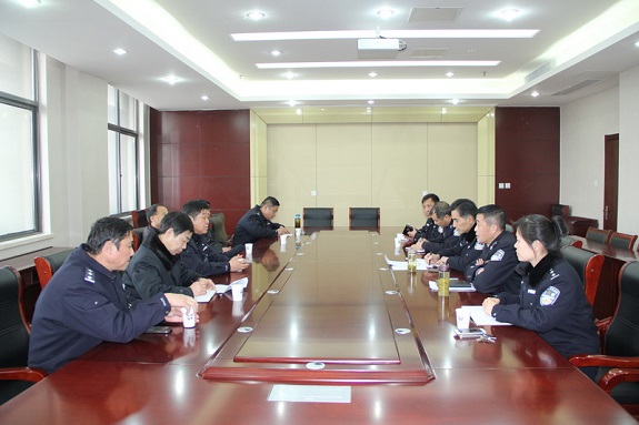 省公安厅督察组来明光市公安局检查指导工作.jpg