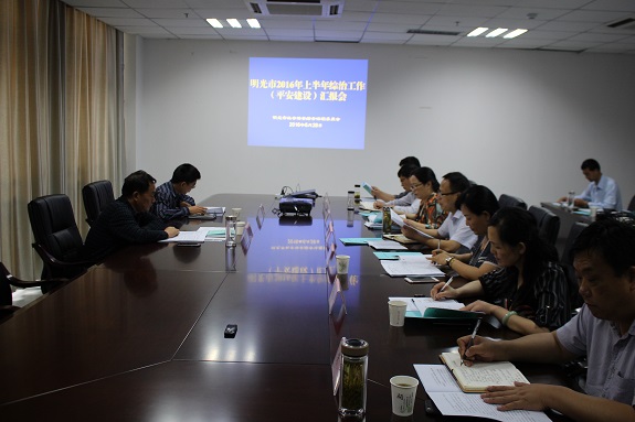 滁州市综治工作（平安建设）检查组来明开展上半年工作检查1.JPG
