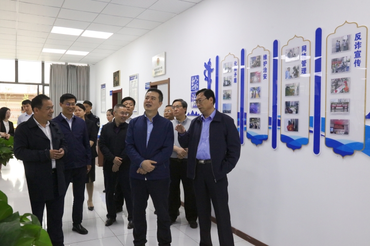 省委政法委常务副书记董桂文至滁州市调研指导工作