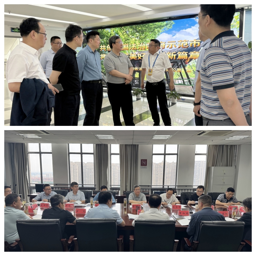 龚健勇到明光市、凤阳县调研法治政府创建、综治中心规范化建设、反邪教等工作